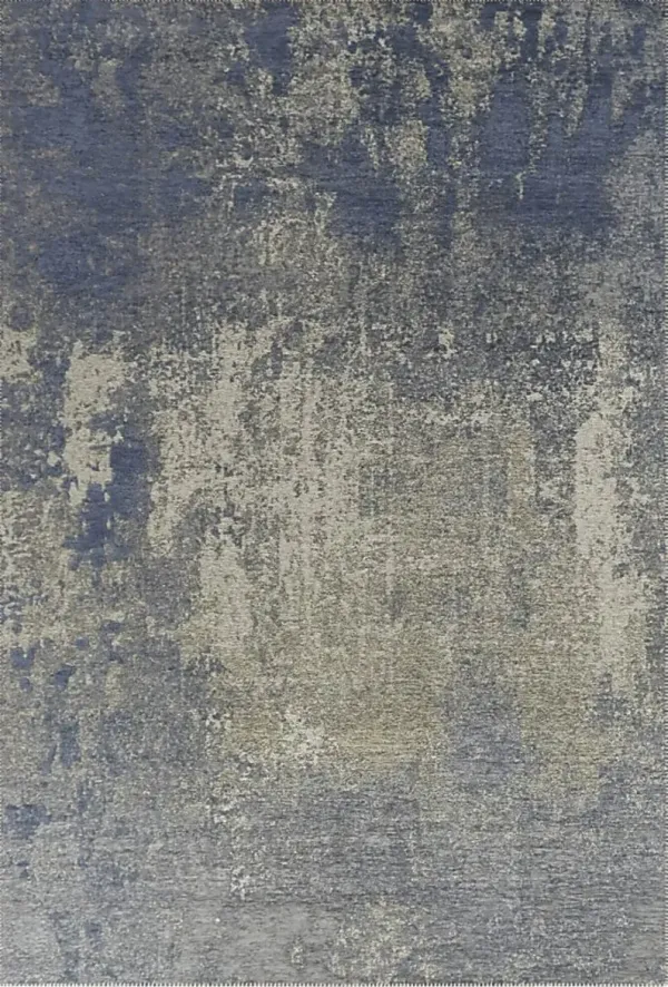Nulva Blue 5'3 x 7' Rug