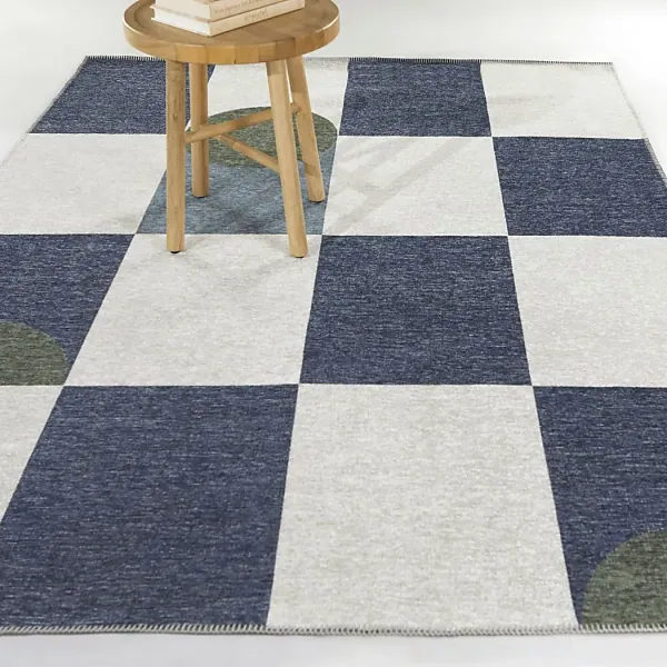 Brynhild Blue 5'3 x 7' Rug