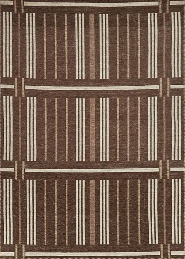 Lella Copper 5'3 x 7' Rug