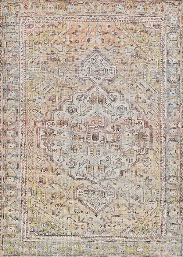 Vonfair Apricot 5' x 8' Rug