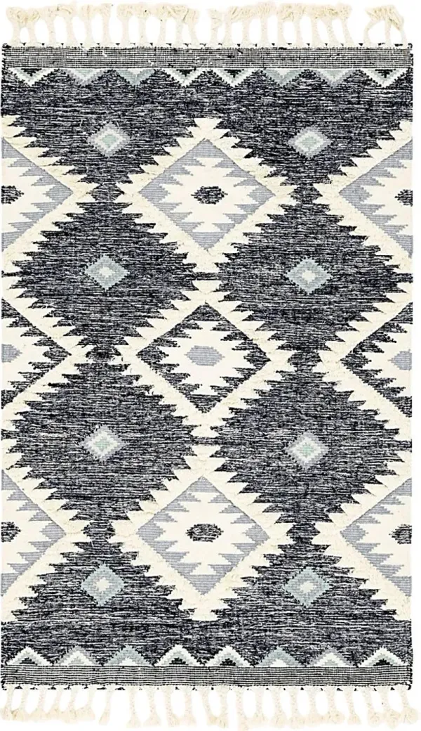Mulde Navy 5'1 x 8'Rug