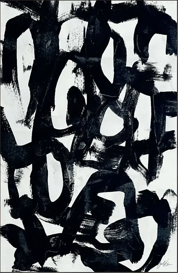 Tuskvigor Black 5' x 7'7 Rug