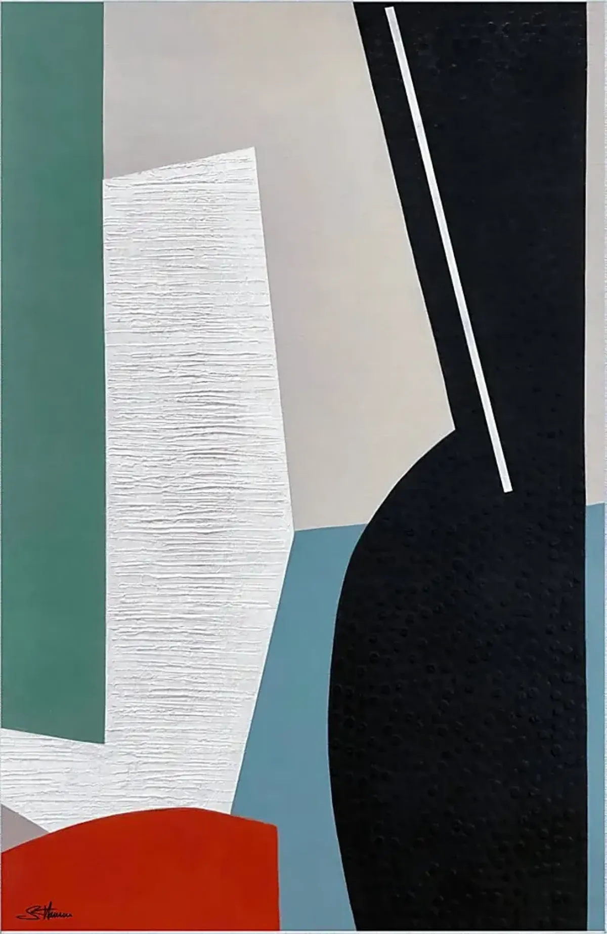 Dirgeshine Multi 5' x 7'7 Rug