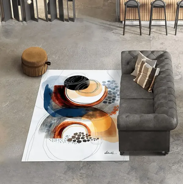 Nesmond Multi 5' x 7'7 Rug