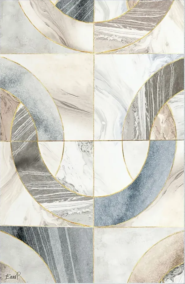 Anglure Gray 5' x 7'7 Rug