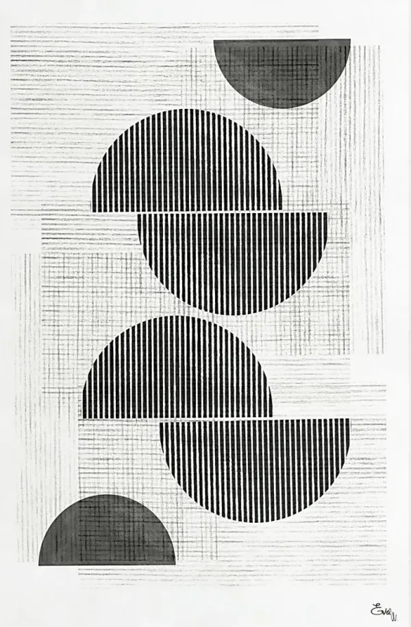 Aboville White 5' x 7'7 Rug