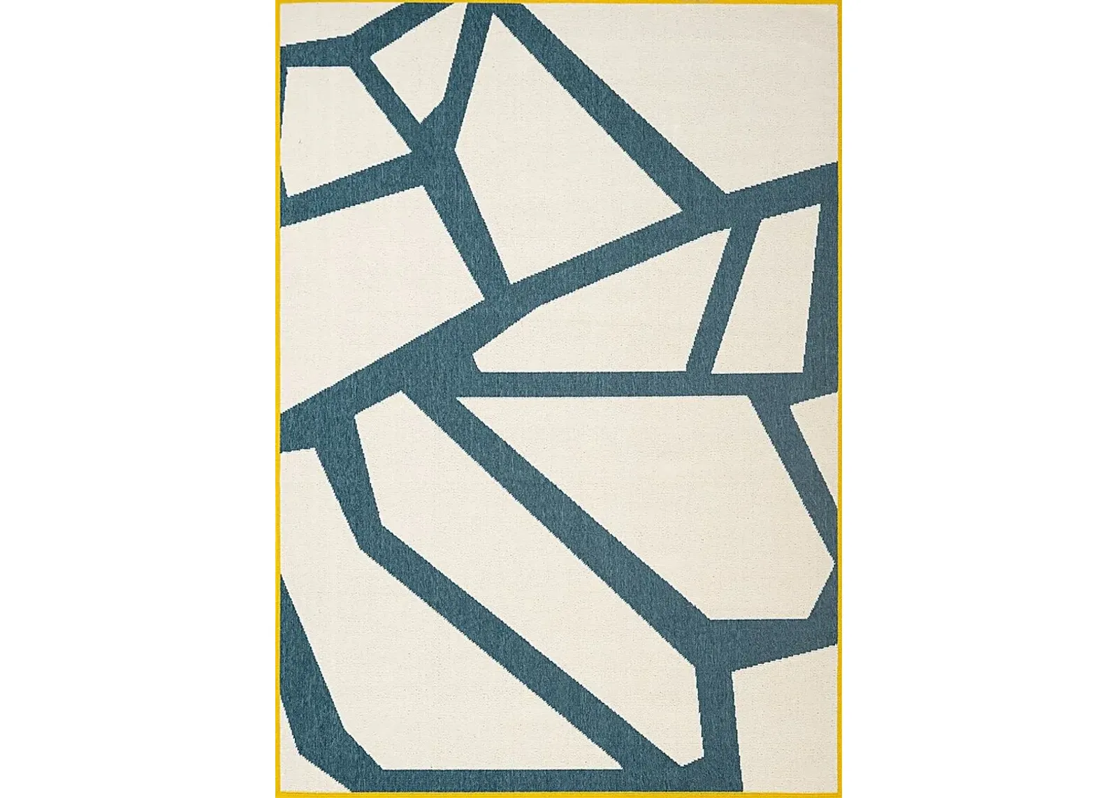 Evette Rios Karlisle White 5' x 7' Indoor/Outdoor Rug