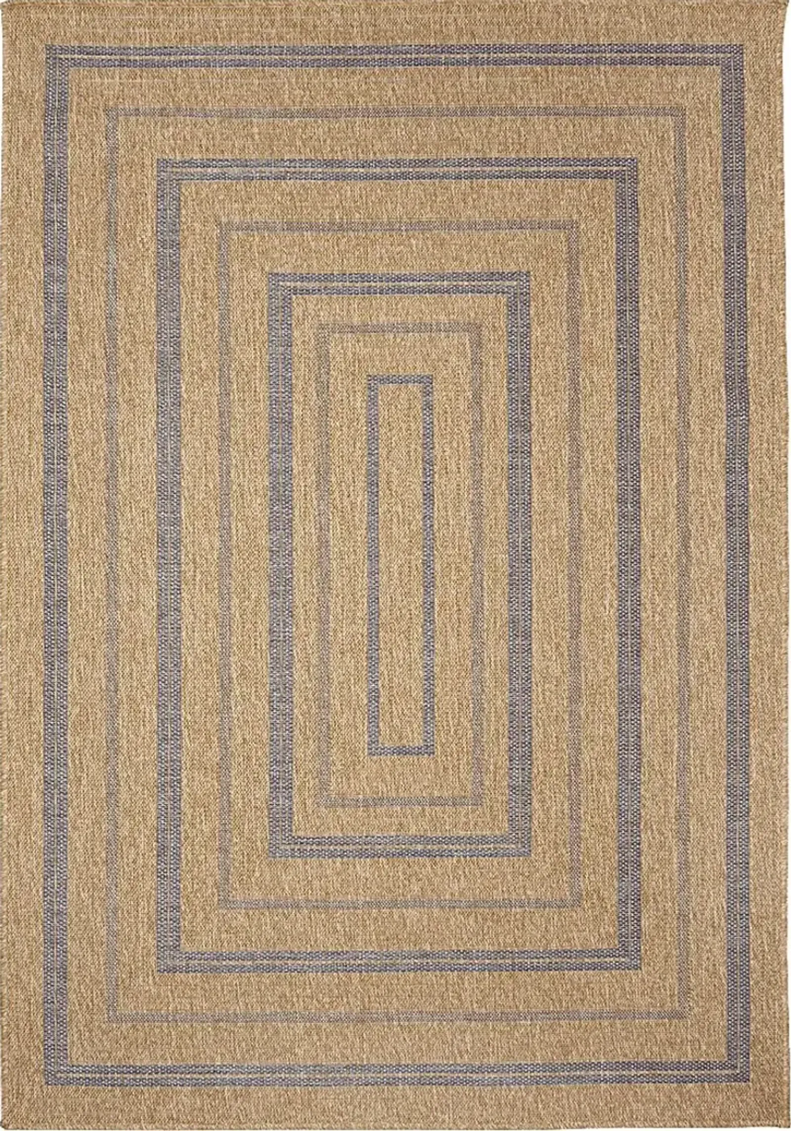 Dunhead Navy 5'3 x 7'3 Indoor/Outdoor Rug