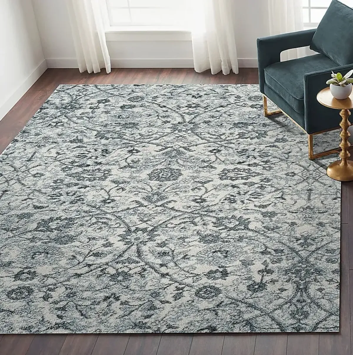 Buveta Blue 5' x 7'6 Rug