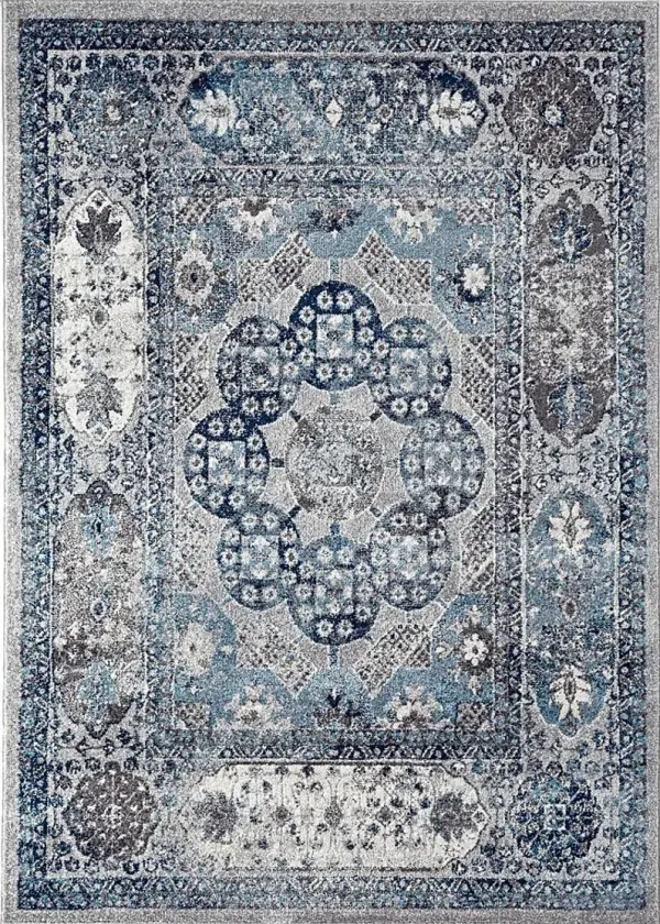Hasder Gray 5' x 7'6 Rug
