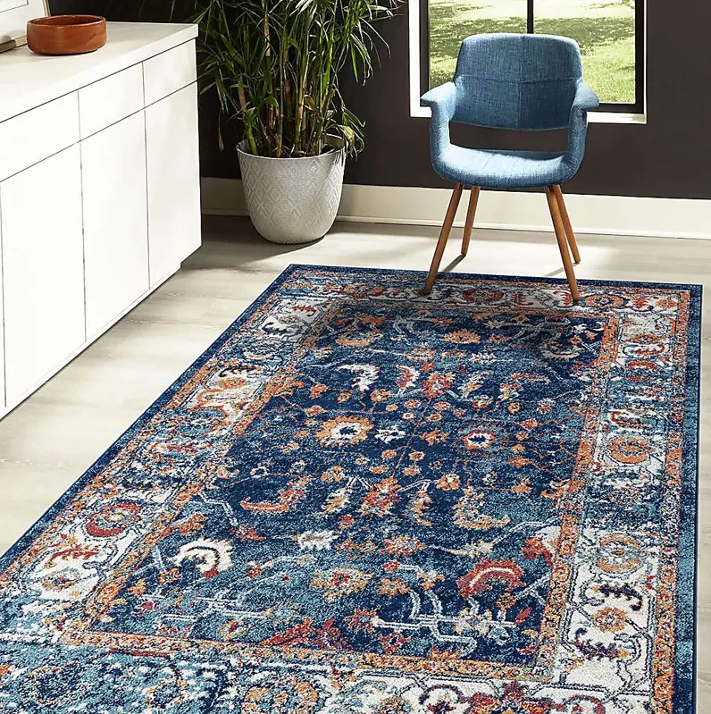 Mulmeda Blue 5' x 7'6 Rug