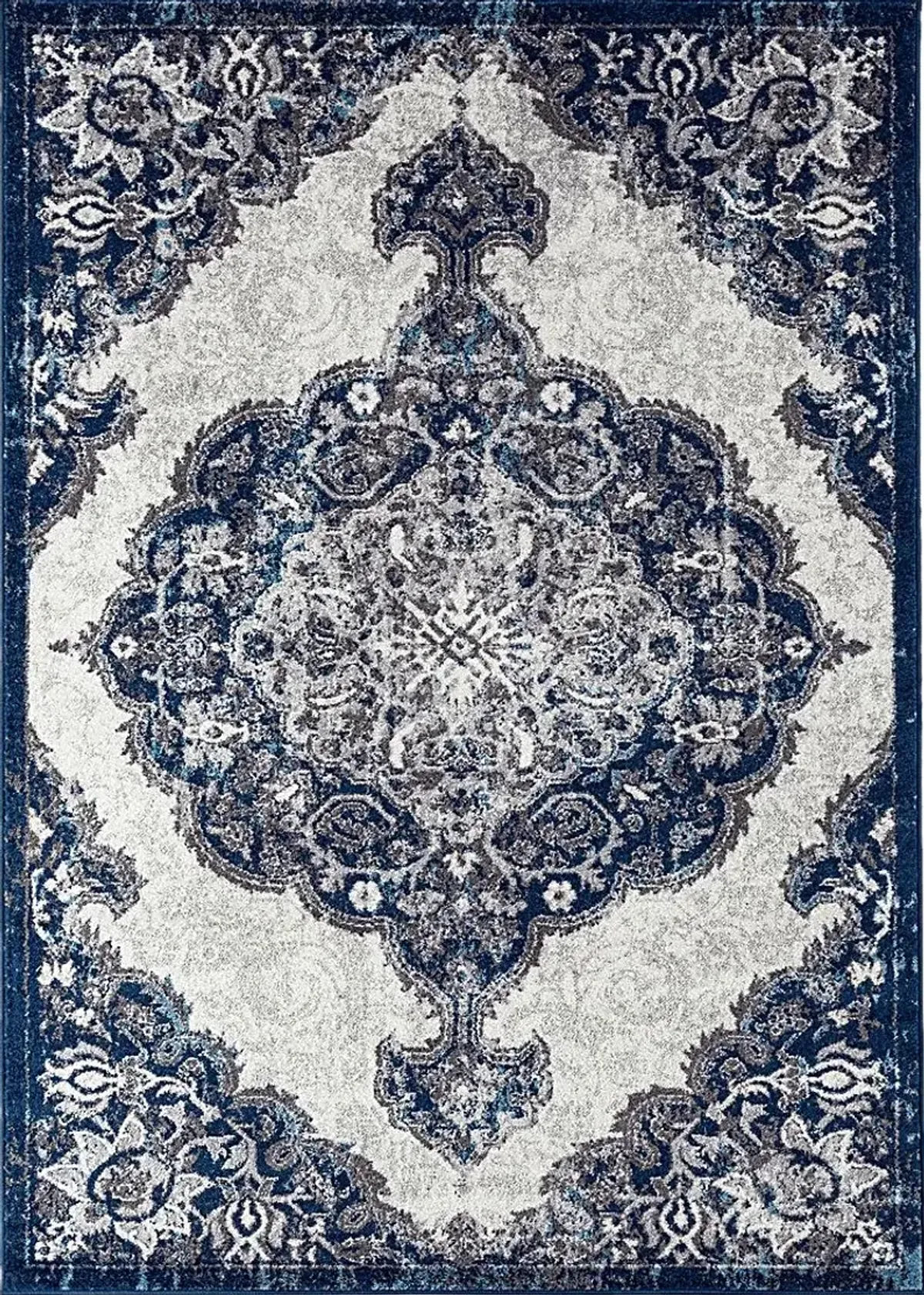 Hudtane Navy 5' x 7'6 Rug