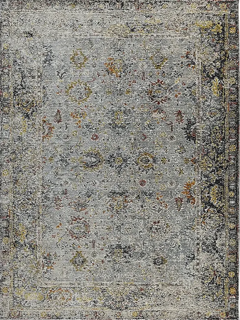 Blueriver Charcoal 5'3 x 7'10 Rug