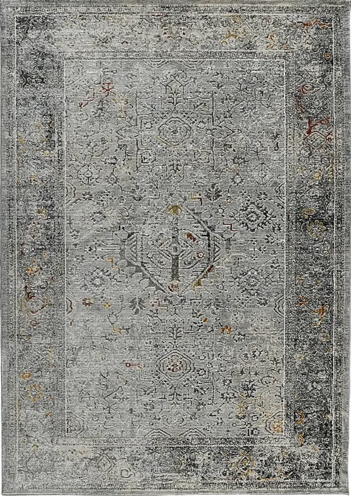 Wishborne Silver 5'3 x 7'10 Rug