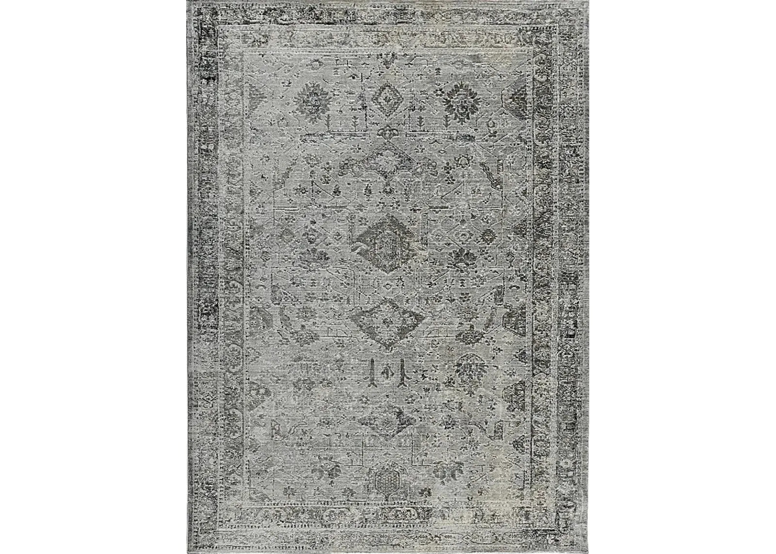 Wulworth Gray 5'3 x 7'10 Rug