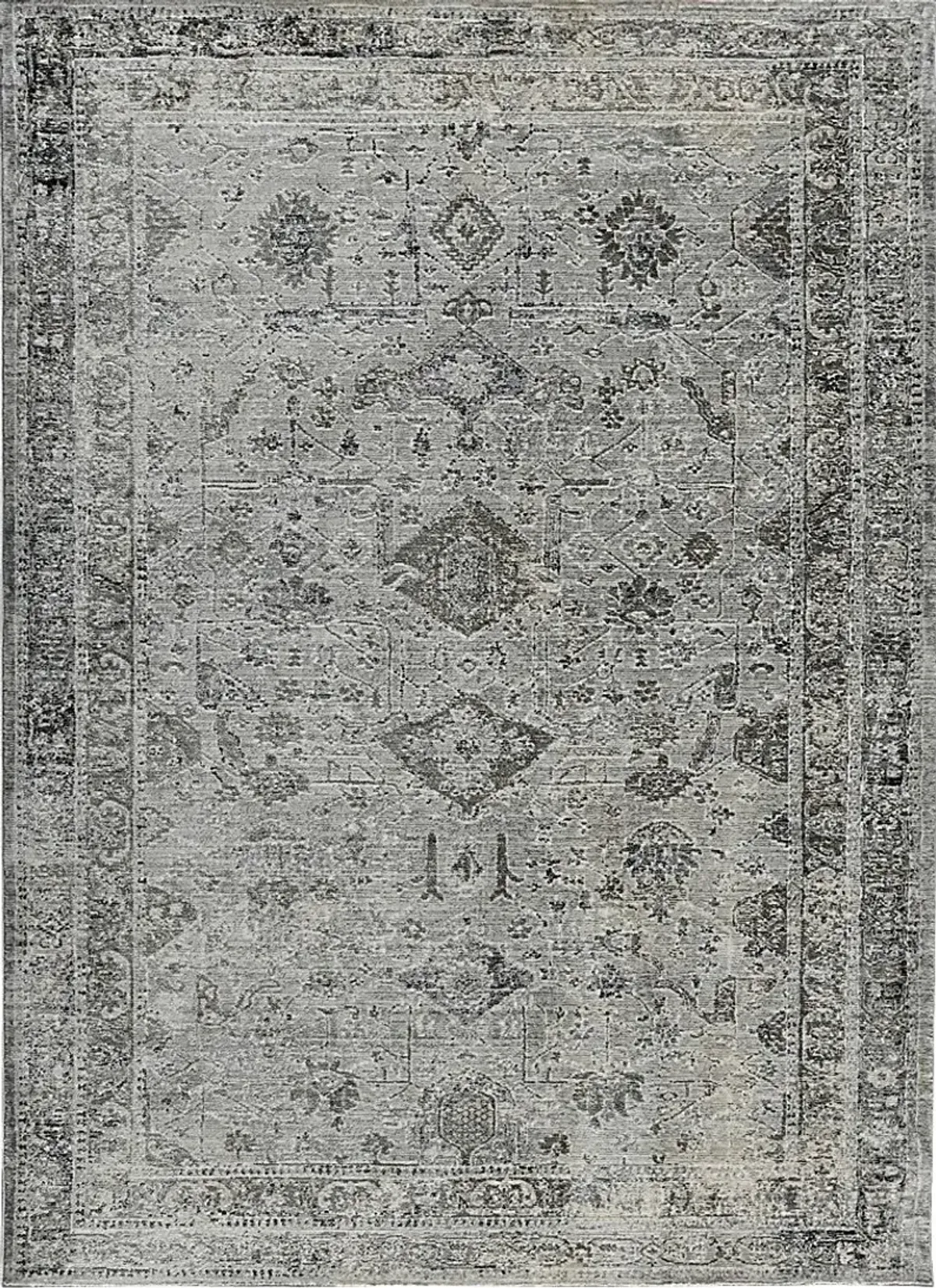 Wulworth Gray 5'3 x 7'10 Rug