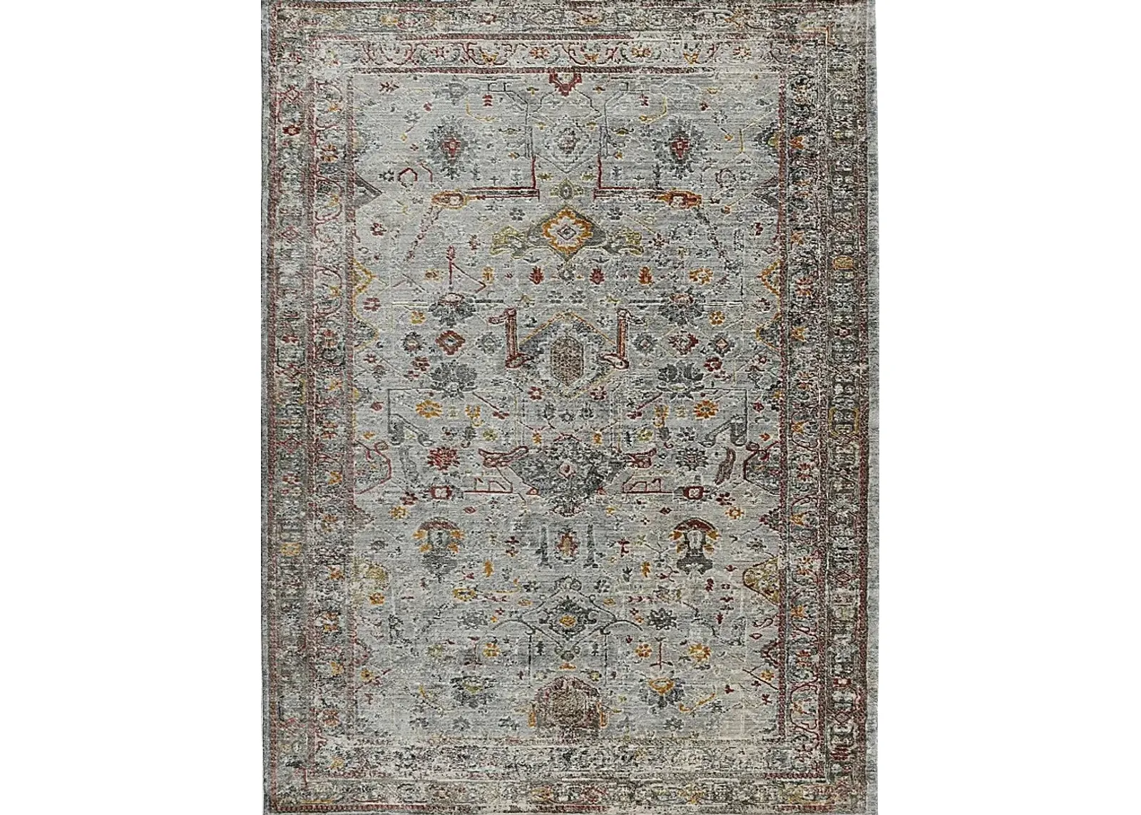 Santhope Red 5'3 x 7'10 Rug