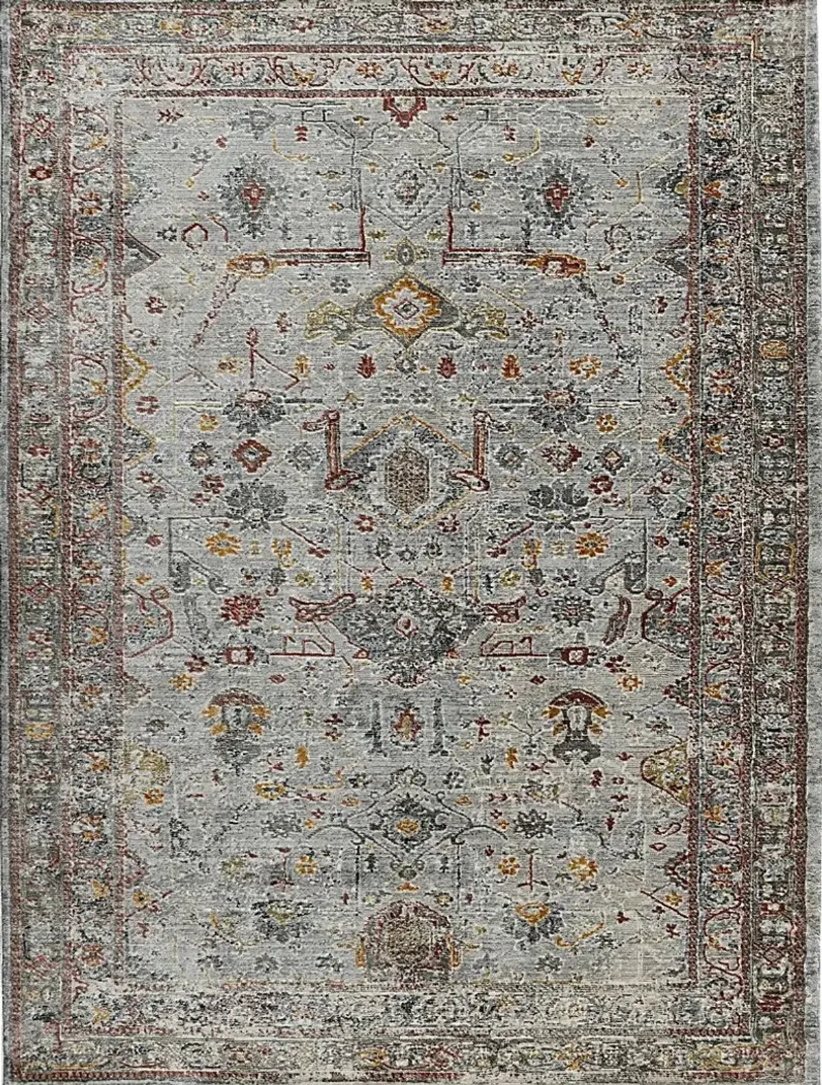 Santhope Red 5'3 x 7'10 Rug