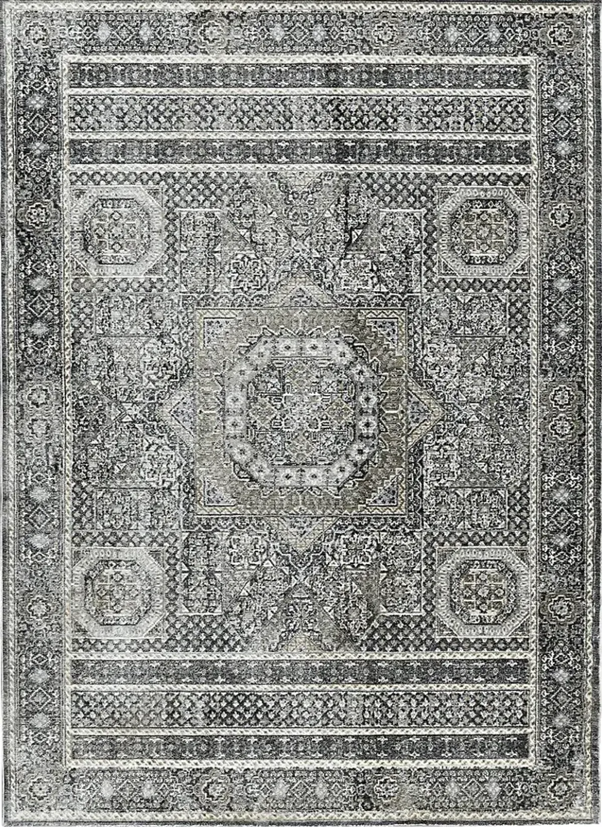 Haertley Charcoal 5'3 x 7'10 Rug