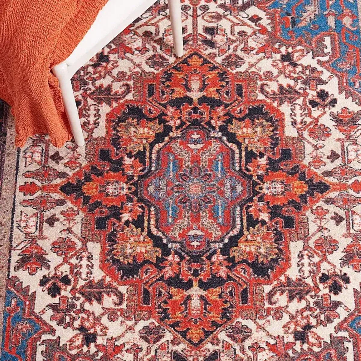 Carigna Red/Multi 5'5 x 7'7 Rug