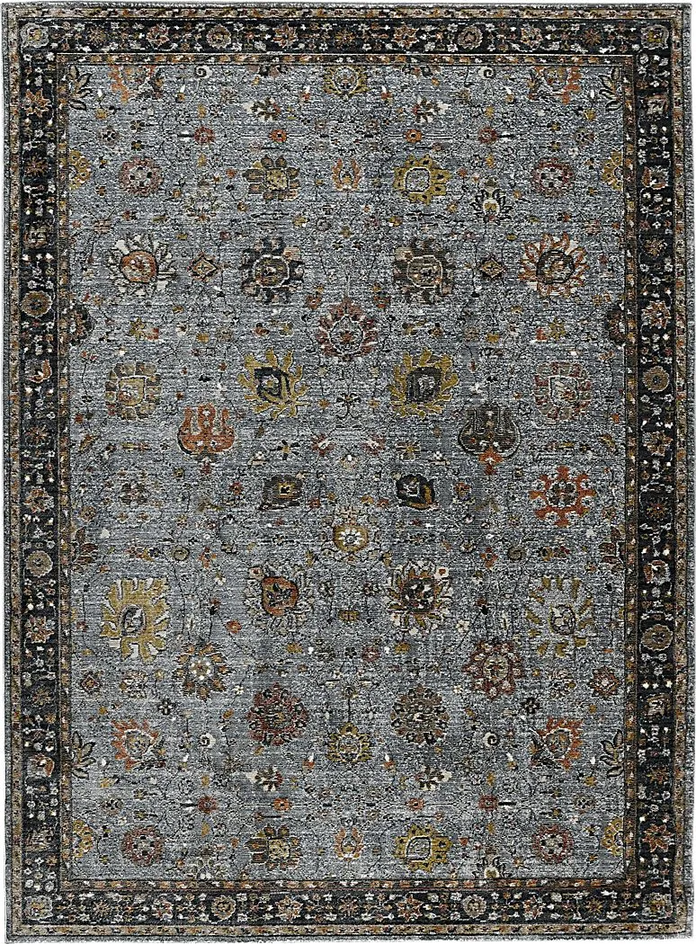 Dewmire Gray 5'3 x 7'10 Rug