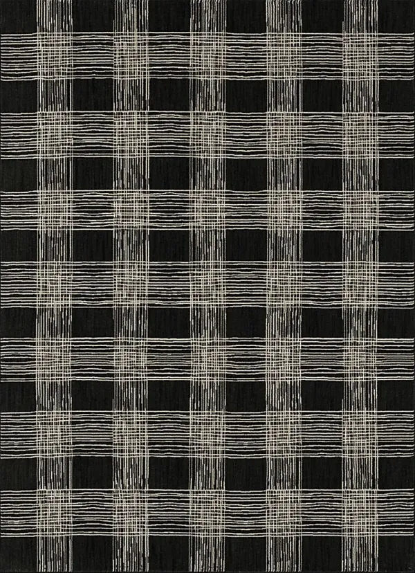 Bobby Berk Fontana Lane Black 5'3 x 7'10 Rug