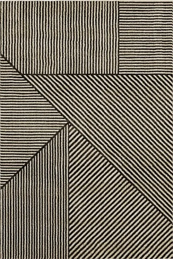 Bobby Berk Linea Black 5'3 x 7'10 Rug