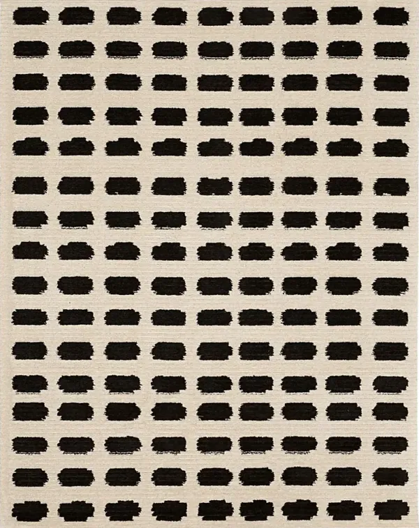 Bobby Berk Traverse Black 5' x 8' Rug
