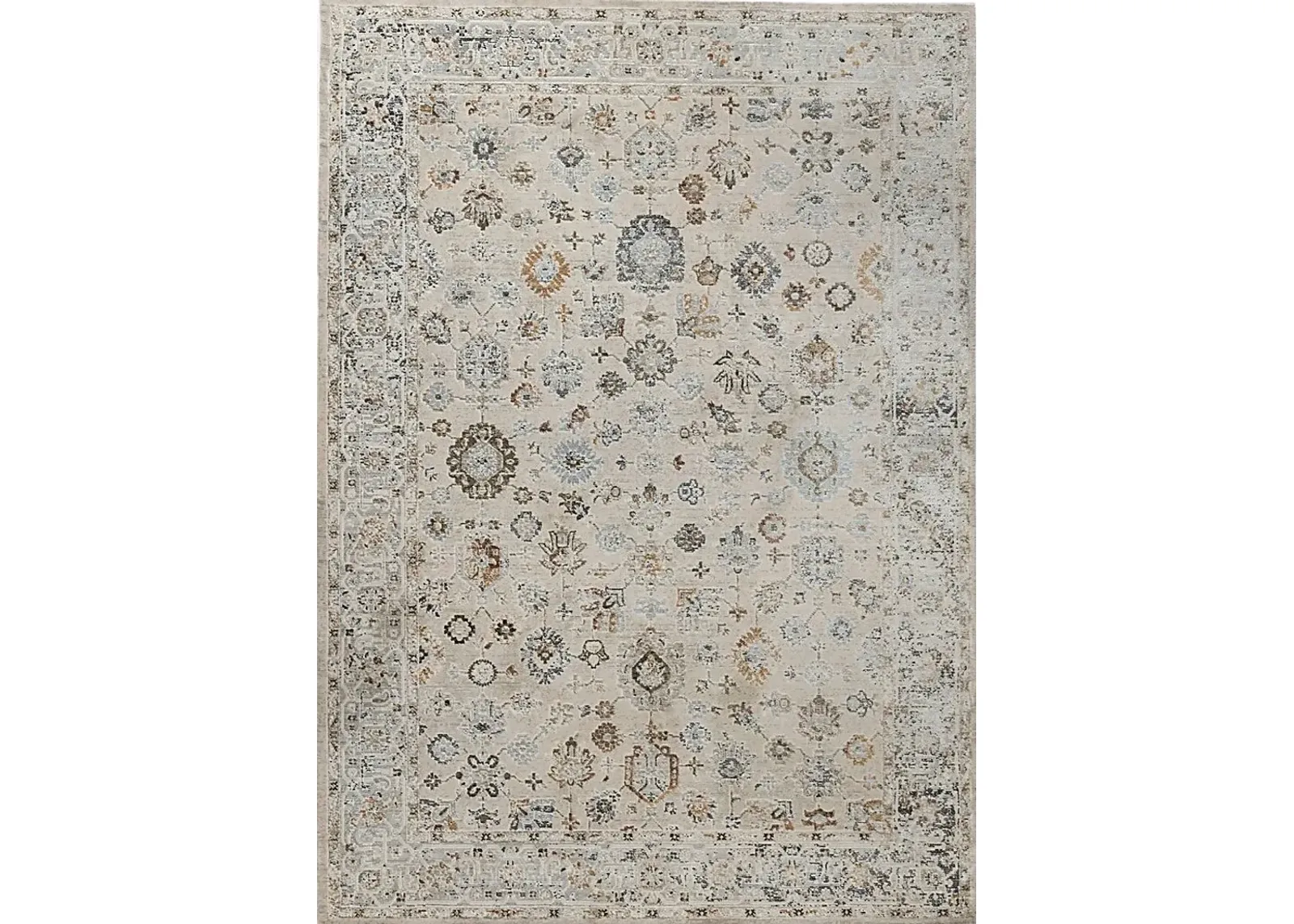 Dewmire Ivory 5'3 x 7'10 Rug