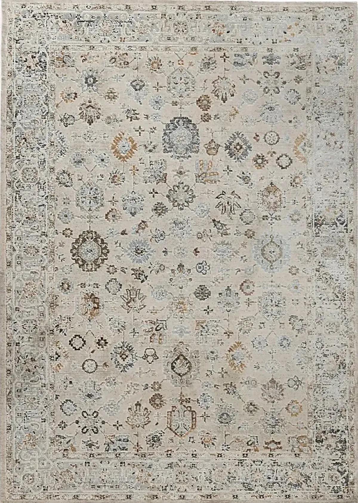 Dewmire Ivory 5'3 x 7'10 Rug