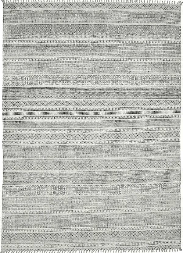 Aethen Charcoal 5' x 7'6 Rug