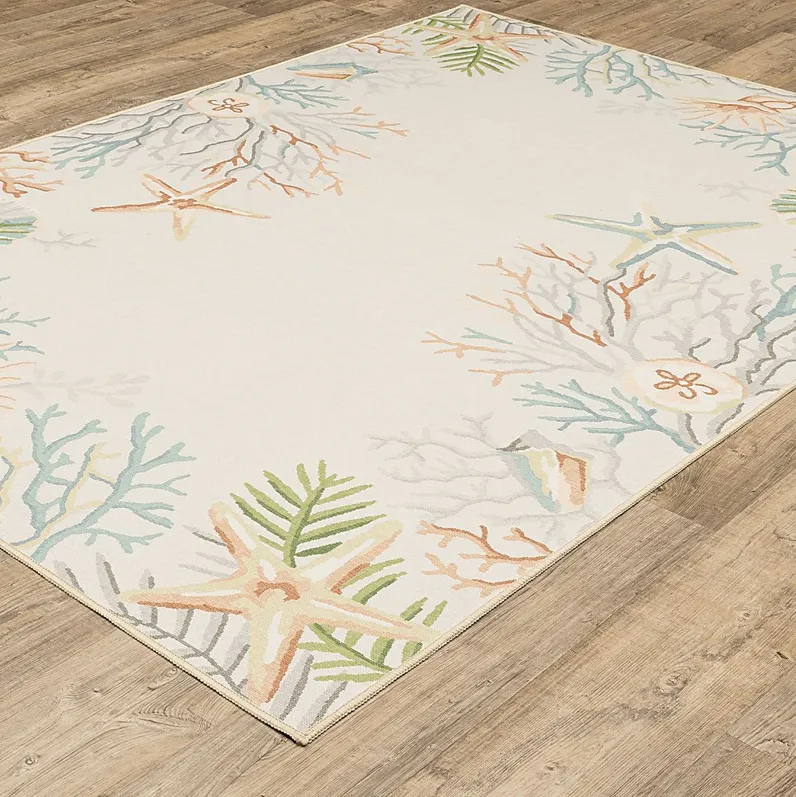 Macaware Beige 5' x 7' Rug