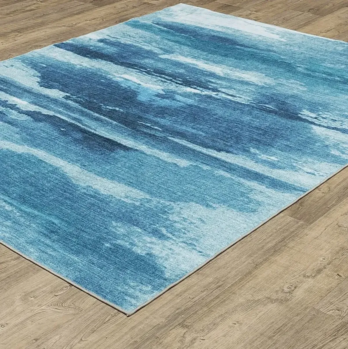 Crowby Blue 5' x 7' Rug