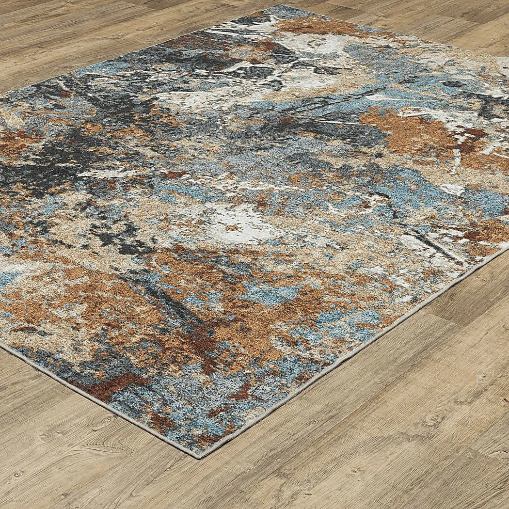 Doryen Rust 5' x 7' Rug