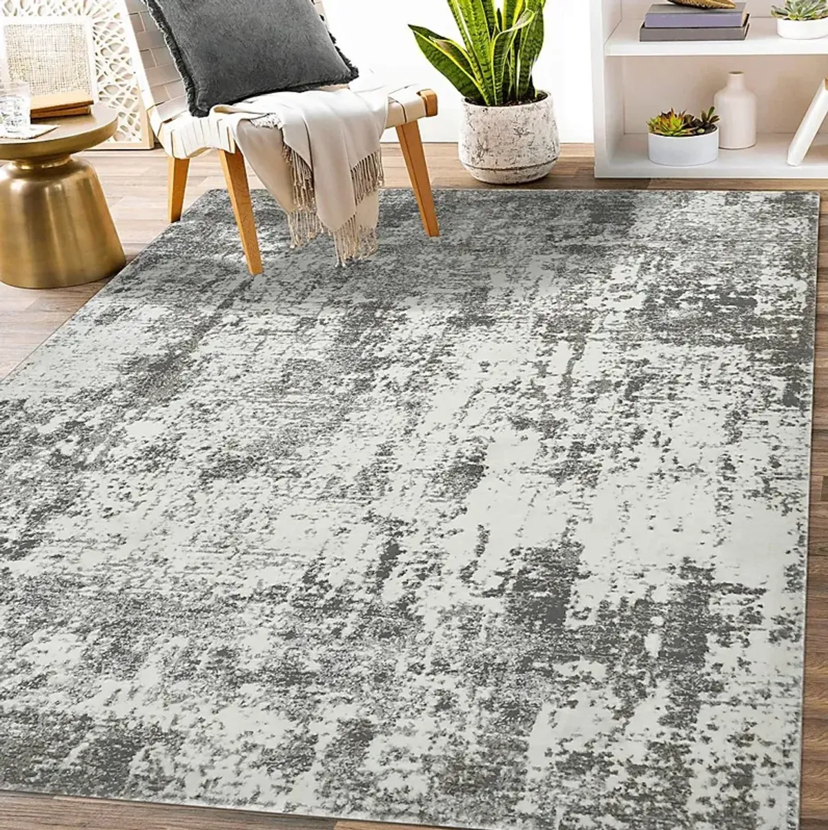 Imsor Ivory/Beige 5'3 x 7'9 Rug