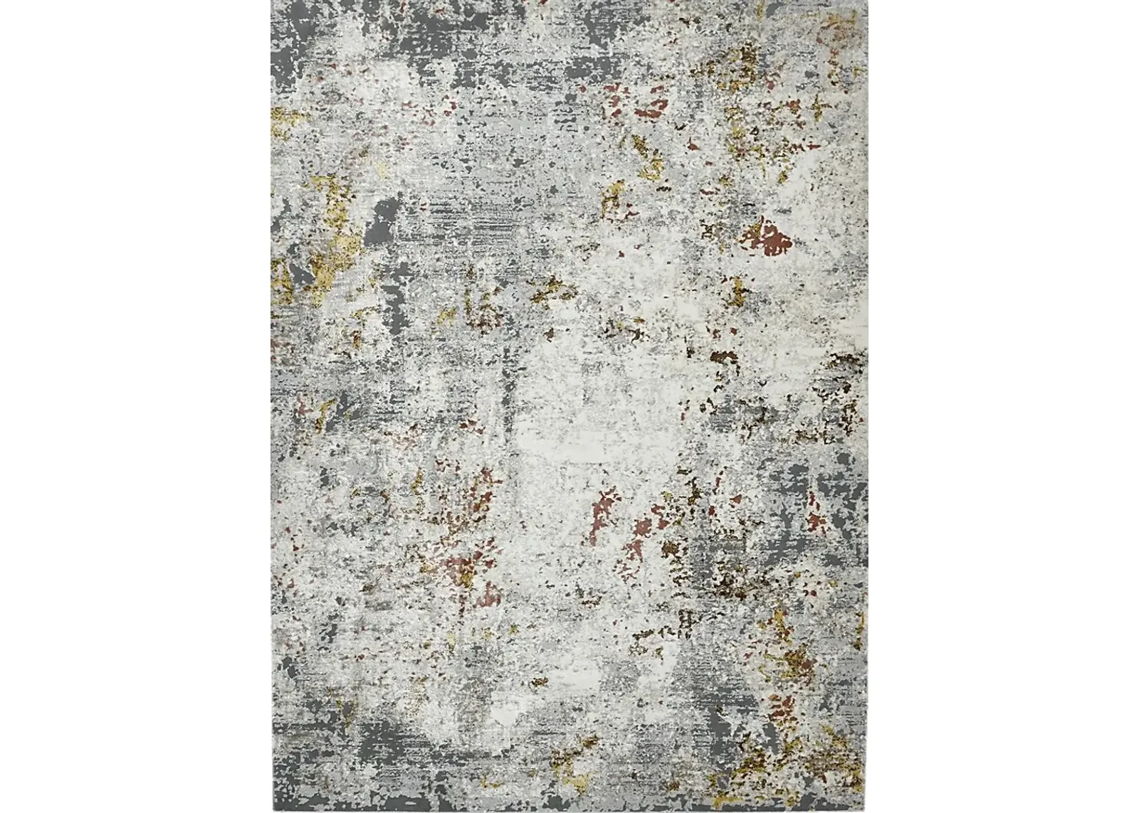 Kyish Ivory/Gray 5'3 x 7'9 Rug