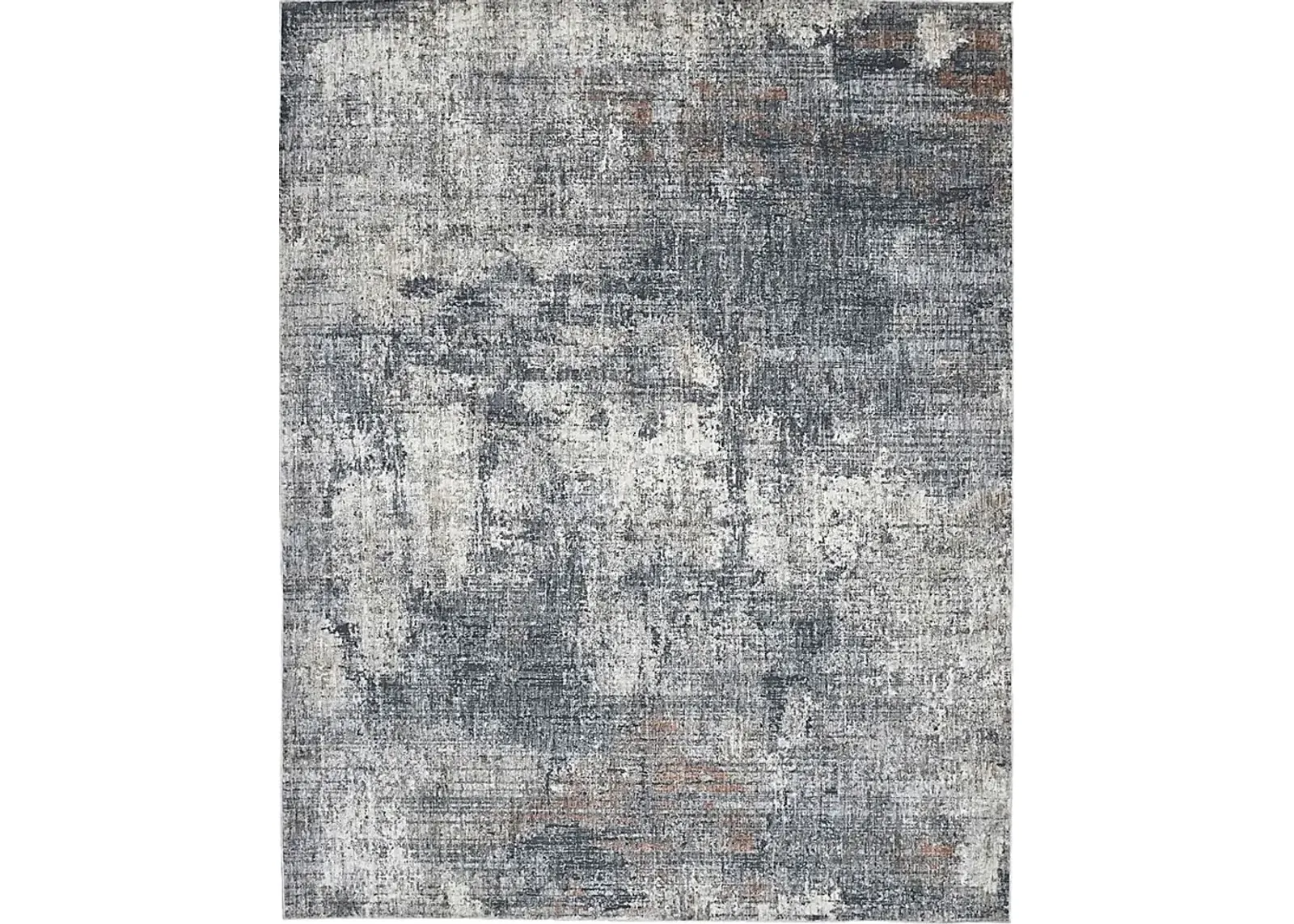 Rulish Gray 5'3 x 7'6 Rug