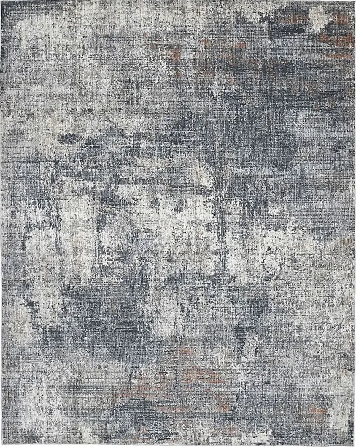 Rulish Gray 5'3 x 7'6 Rug