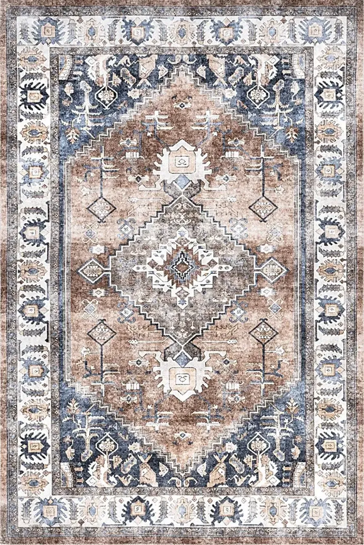 Ardio Taupe 4' x 6' Rug