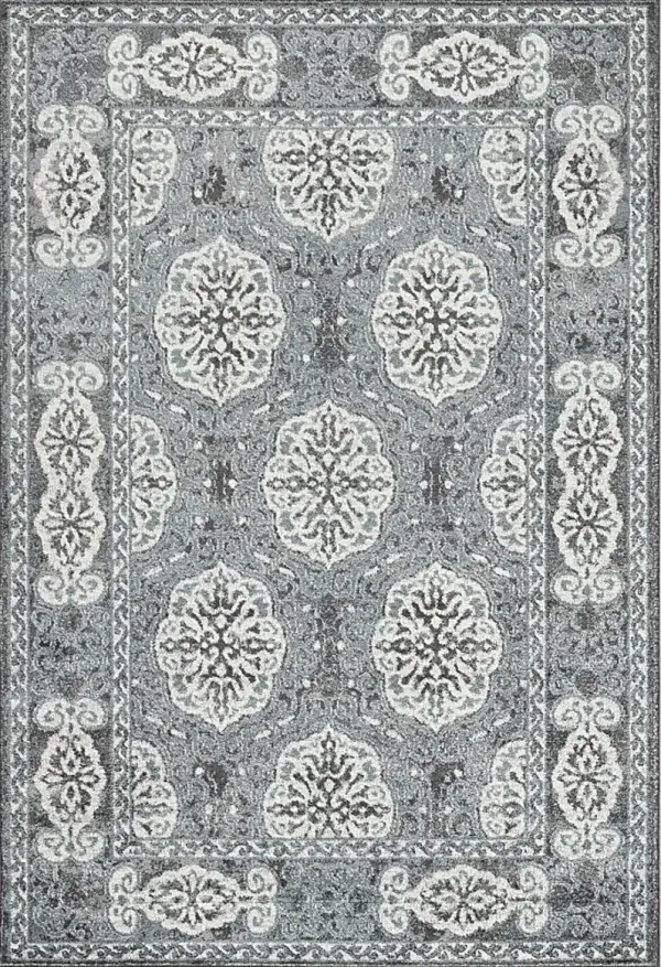 Gemse Blue 4' x 6' Rug