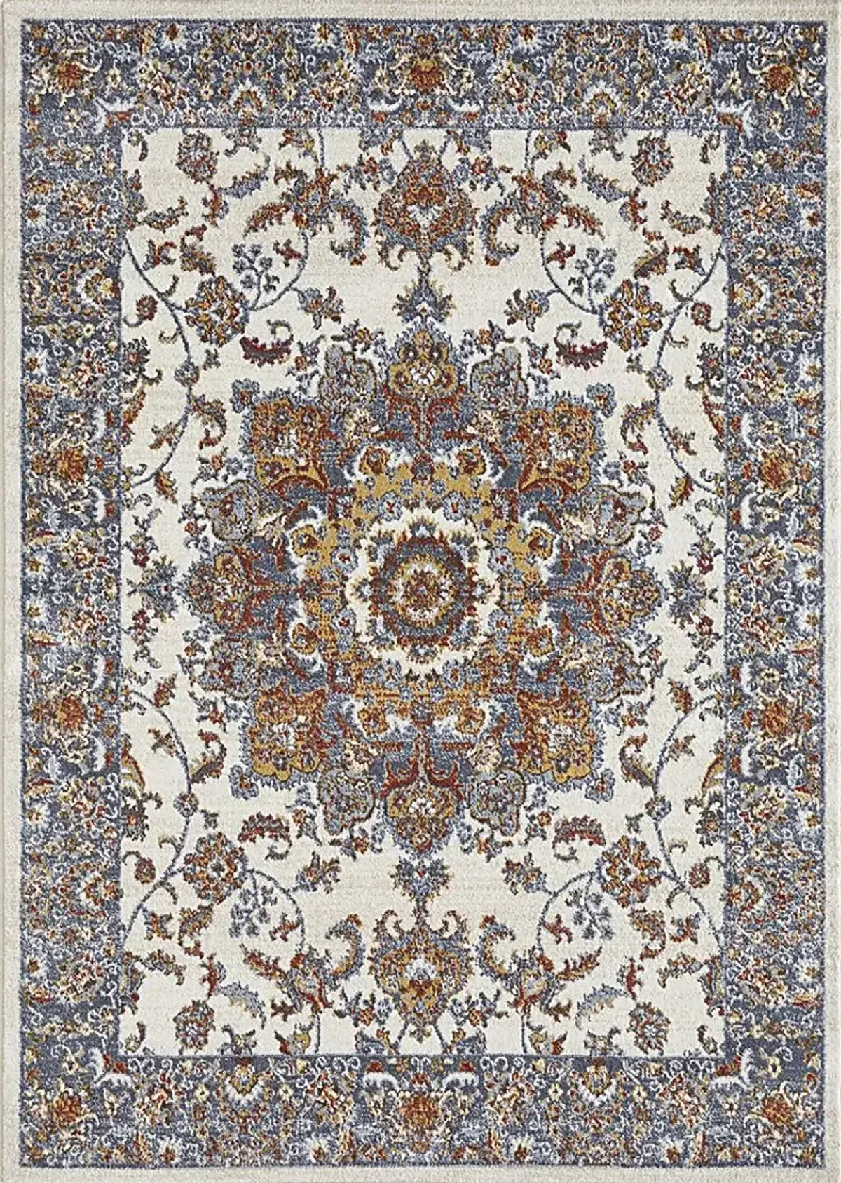 Amrenta Cream 5'3 x 7'3 Area Rug