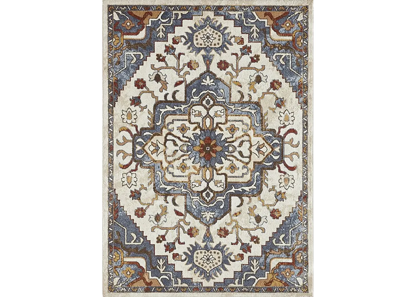 Zailorn Multi 5'3 x 7'3 Area Rug