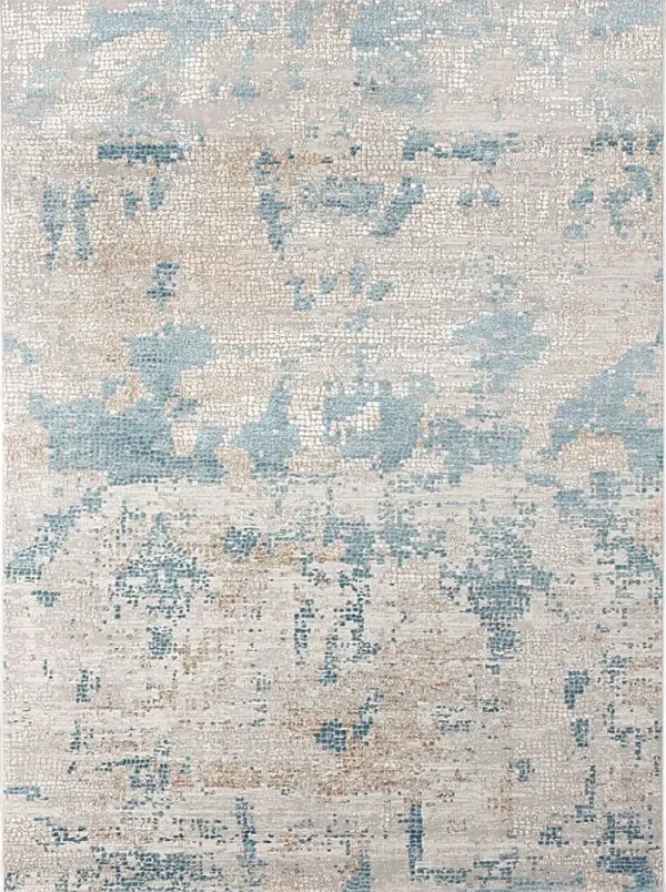 Dunstead Light Blue 5'3 x 7'6 Rug