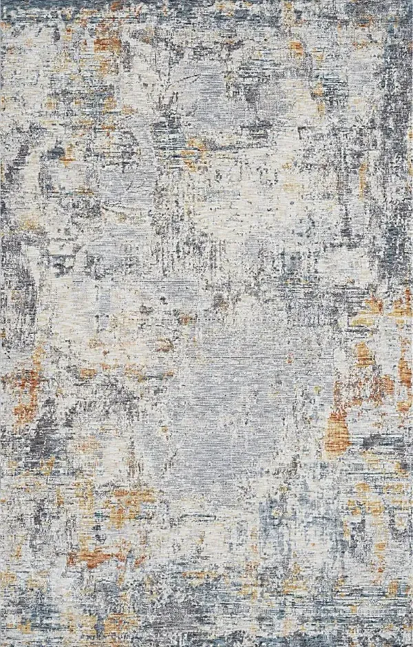 Montport Gray/Brown 5' x 8' Rug