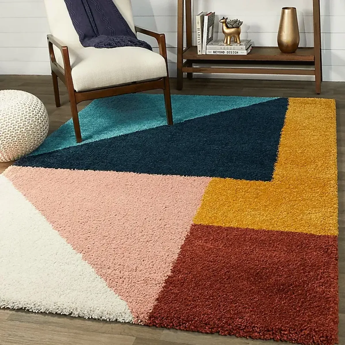 Zasig Multi 5'3 x 7' Rug