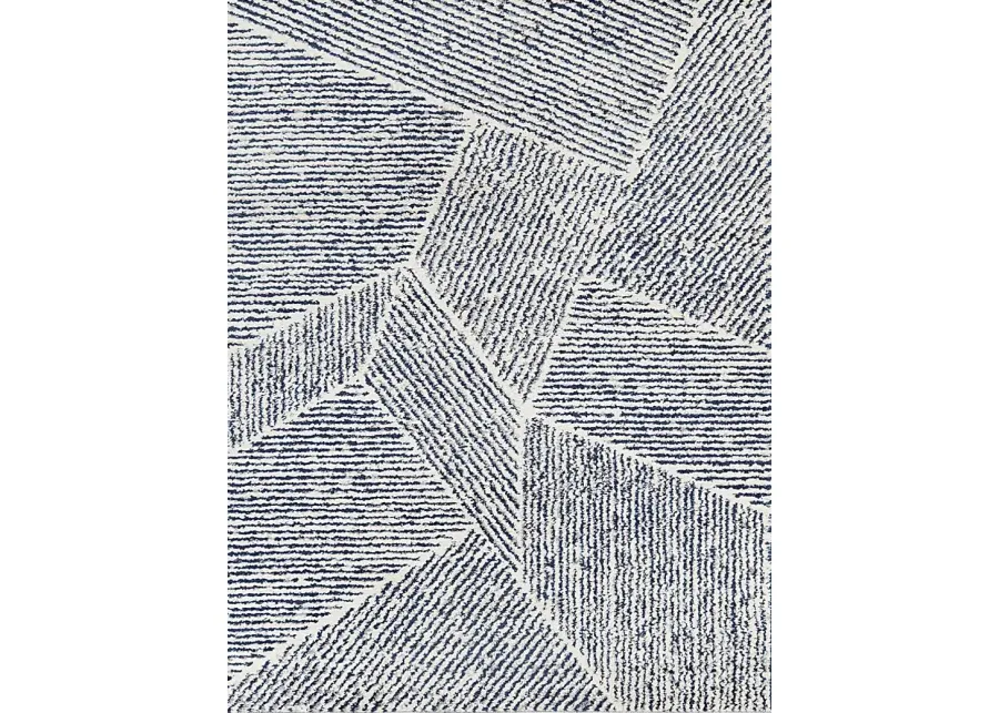 Faippen Ivory/Blue 5'3 x 7' Rug