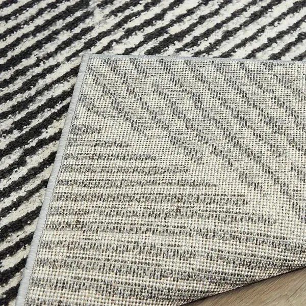 Faippen Gray/White 5'3 x 7' Rug