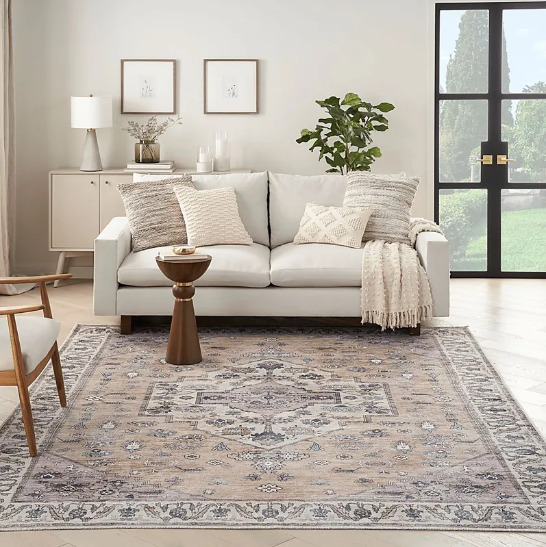 Sagich Beige 5'3 x 7'3 Rug