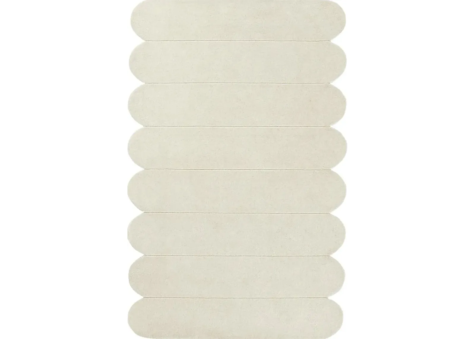 Roffinne Ivory 5' x 8' Rug