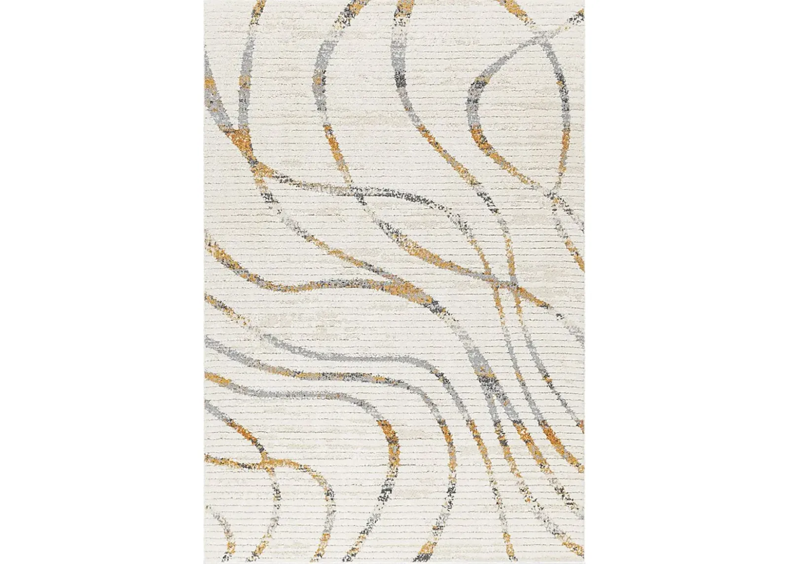 Lamruen Cream 5'3 x 7' Area Rug